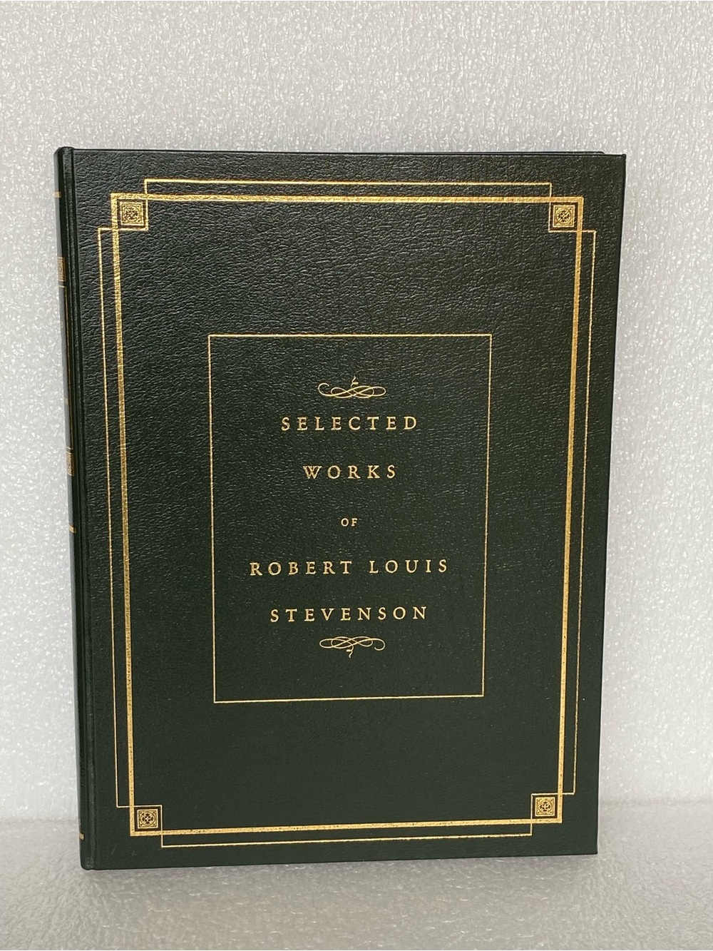 Selected Works Of Robert Louis Stevenson Mundus 2002 Oversized Leather Hardcover